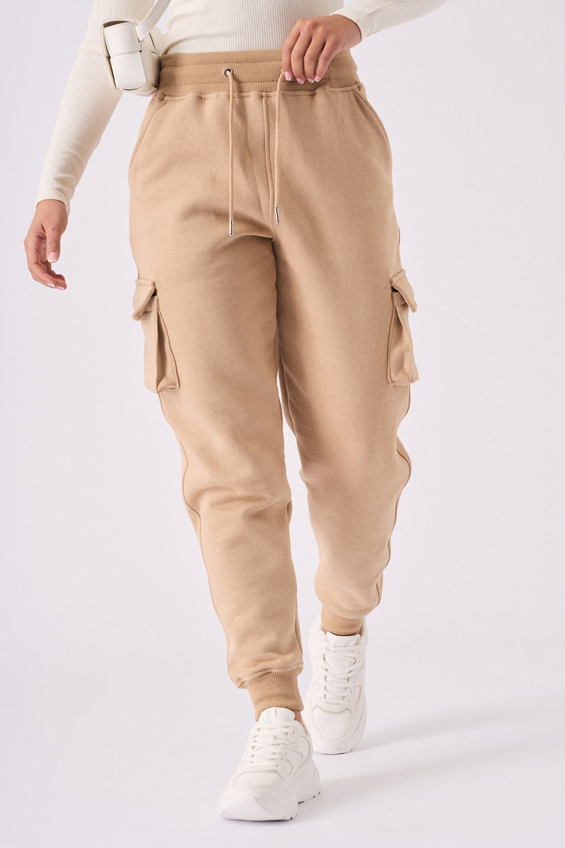 Beige deals cargo joggers