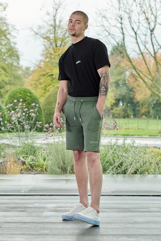 unisex green aline short - Herman&Co