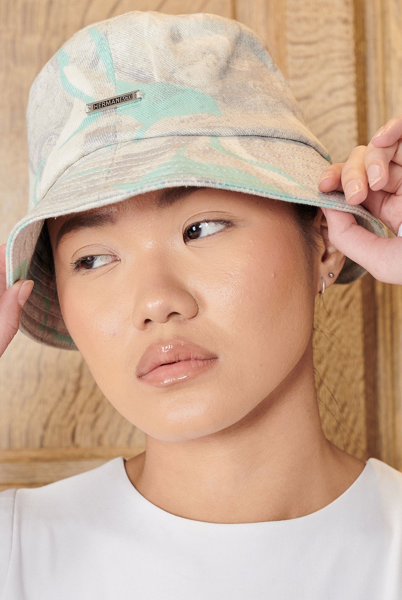 Psychedelic Marble Printed Bucket Hat  – HERMAN&CO